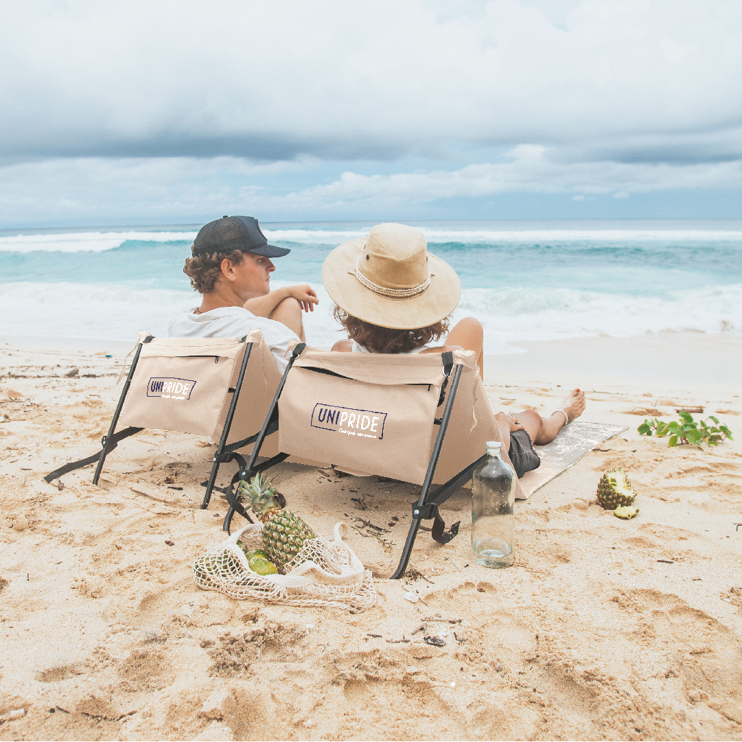 Unipride 2 in 1 Beach Chair Lightweight Portable Beach Chair