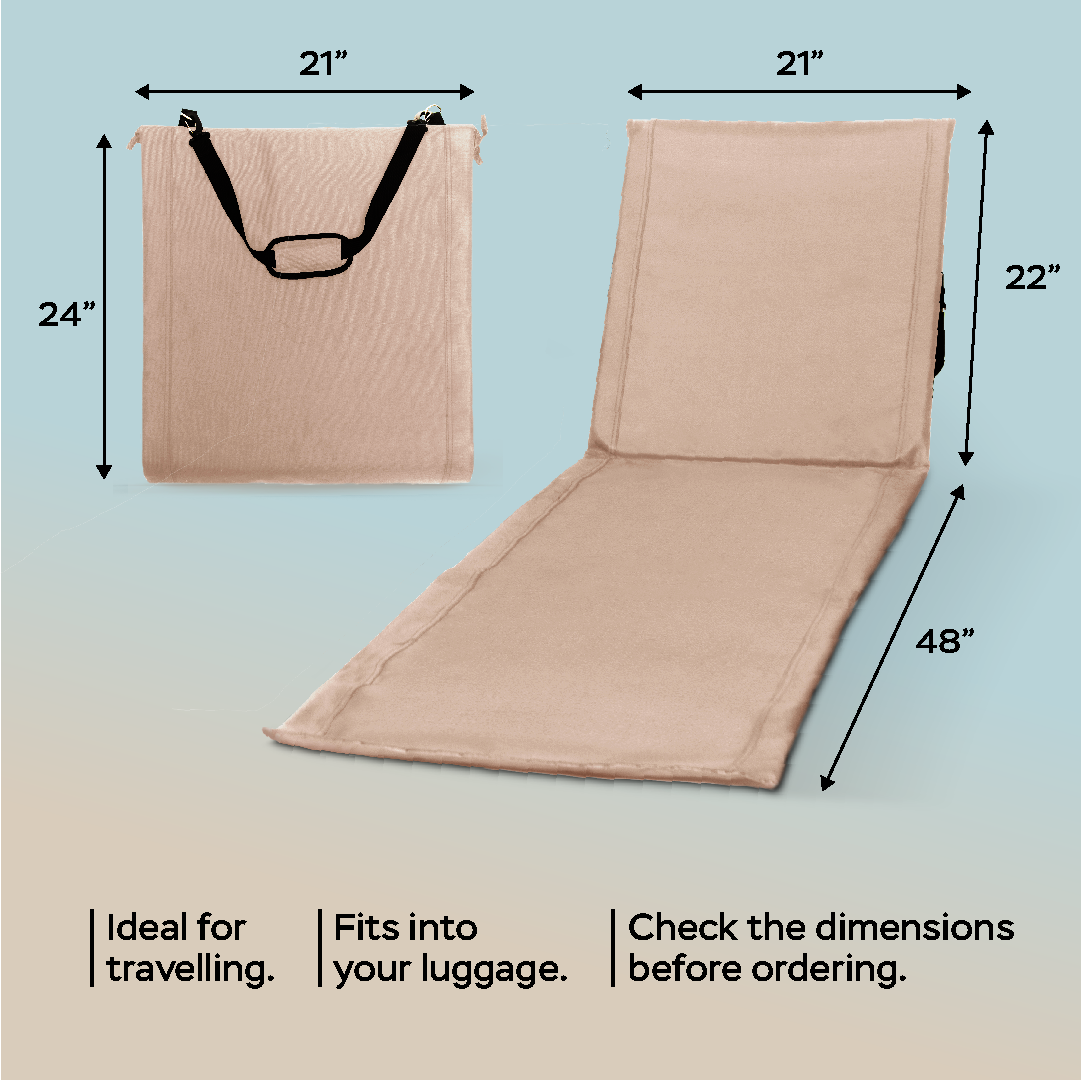 Unipride 2 in 1 Beach Chair Lightweight Portable Beach Chair