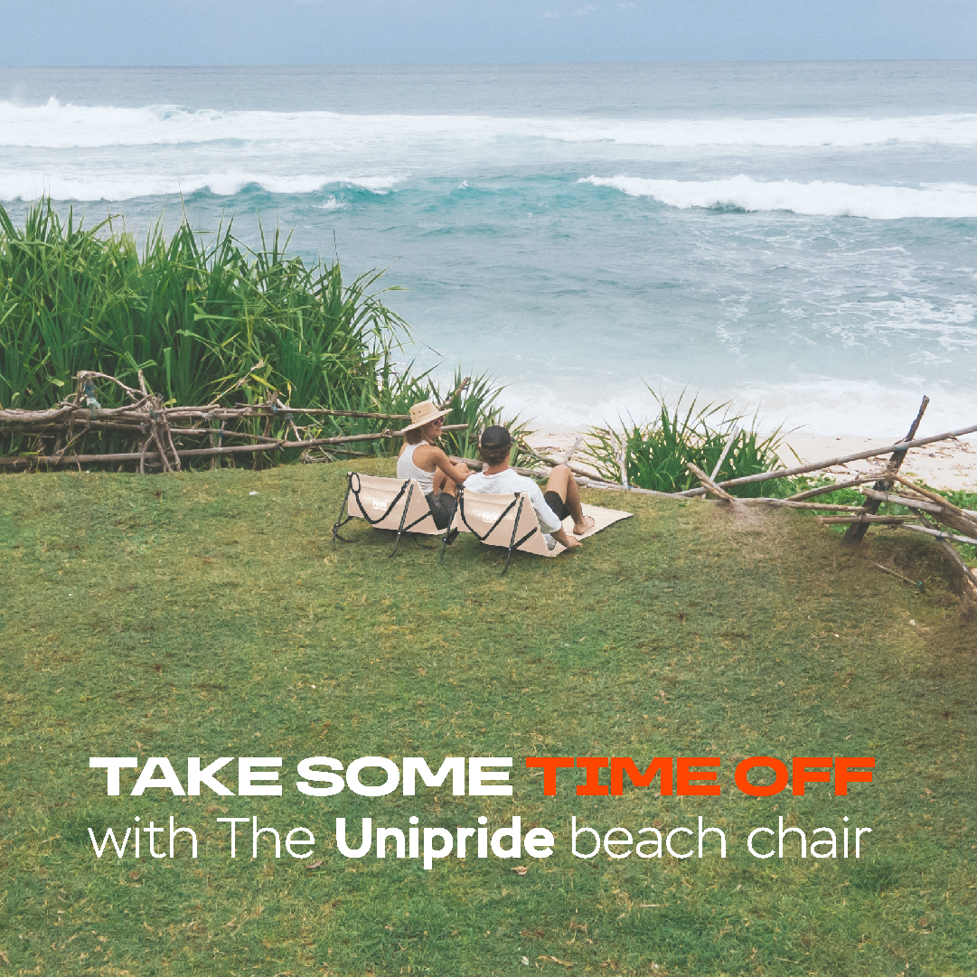 Unipride 2 in 1 Beach Chair Lightweight Portable Beach Chair